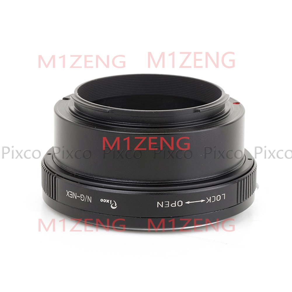 Sony Camera Zv-E10 - アダプターリングn/g-nex,Nikon g/f/ai/s/dレンズ用,Sony eマウント用A7 a7r a9 a9ii