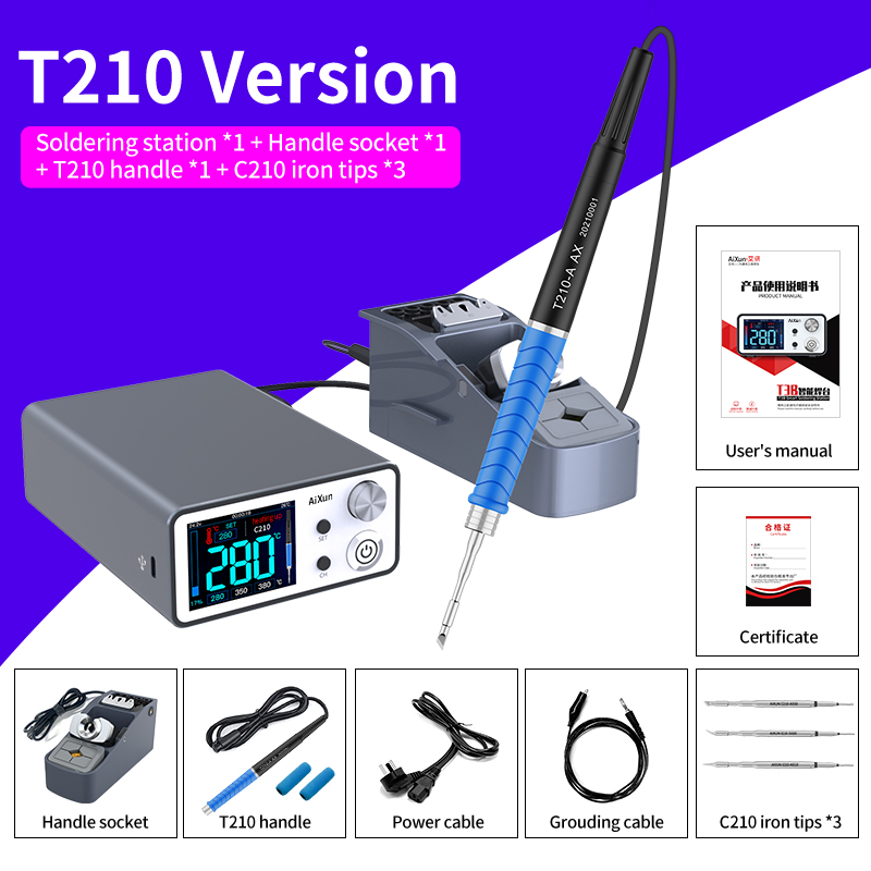 T3B スマートDIY電子機器修理用はんだ付けステーション。 - Electronics Repair In Usa のレビューと価格