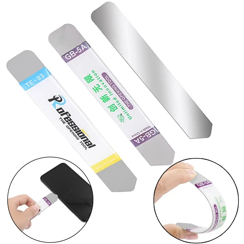 1-6個入り金属製フラットソフトブレードこじ開けツール、携帯 - Phone Opening Tool のレビューと価格