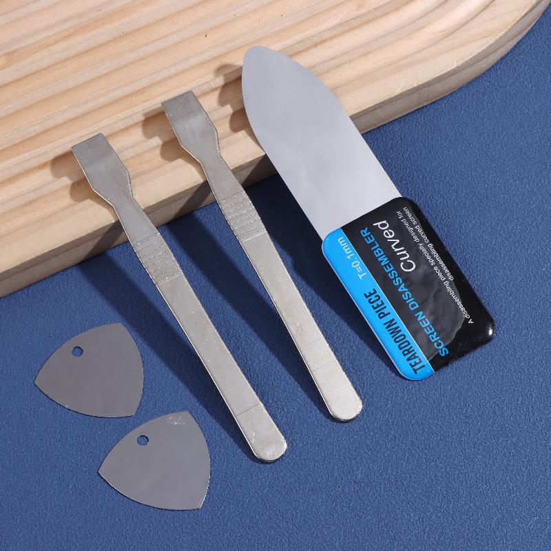 新しい · · 5 in 1 プロフェッショナルステンレス鋼 - Phone Opening Tool のレビューと価格